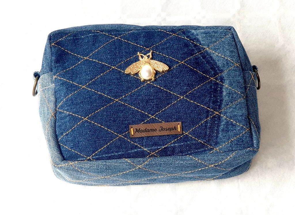 Pochette Abeille Denim Dark