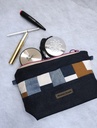 Trousse beauté en jean dark